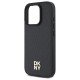 DKNY Repeat Pattern Stack Logo MagSafe iPhone 16 Pro Case - Black