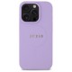 Guess Saffiano MagSafe case for iPhone 16 Pro - purple