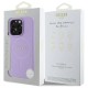Guess Saffiano MagSafe case for iPhone 16 Pro - purple