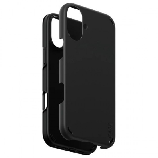 CARE by PanzerGlass Feature Double Defense Case for iPhone 16 Plus - Black