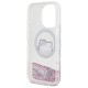 Hello Kitty Liquid Glitter Sweet Kitty Bows MagSafe iPhone 16 Pro Case - White