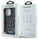 Karl Lagerfeld Zebra With Cord iPhone 16 Pro Case - Purple