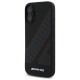 AMG Checkered Flag Pattern MagSafe iPhone 16 Case - Black