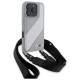 BMW M Edition Carbon Stripe & Strap iPhone 16 Pro Case - Gray