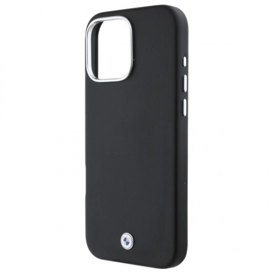 BMW Sign Full Wrapped Metal MagSafe iPhone 16 Pro Case - Black