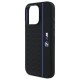BMW Silicone Hexagon Blue Line MagSafe Case for iPhone 16 Pro Max - Black