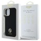 Guess Silicone Logo Strass 4G Case for iPhone 16 - Black