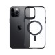 3mk Satin Armor MagCase with MagSafe for iPhone 12 Pro Max - Clear with Black Frame