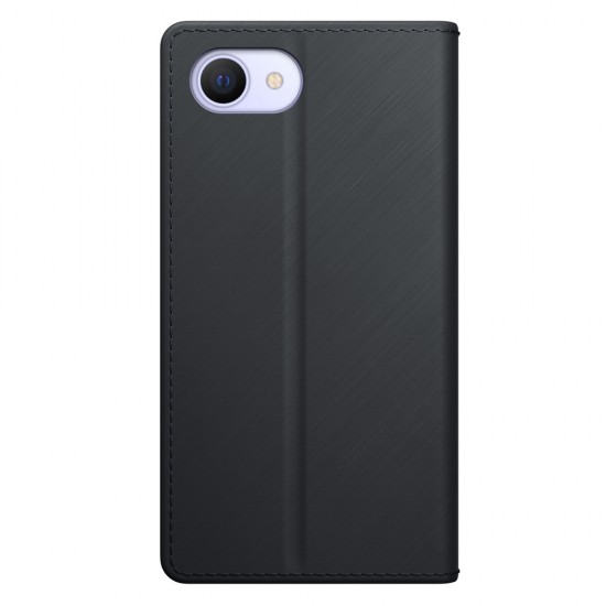 3mk Wallet Case for iPhone 17e / 16e - black