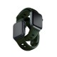 3mk Silicone Watch Strap for Apple Watch 38 / 40 / 41 mm - green