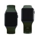 3mk Silicone Watch Strap for Apple Watch 38 / 40 / 41 mm - green