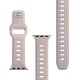 3mk Silicone Watch Strap for Apple Watch 38 / 40 / 41 mm - beige