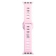 3mk Silicone Watch Strap for Apple Watch 42 / 44 / 45 / 49 mm - pink
