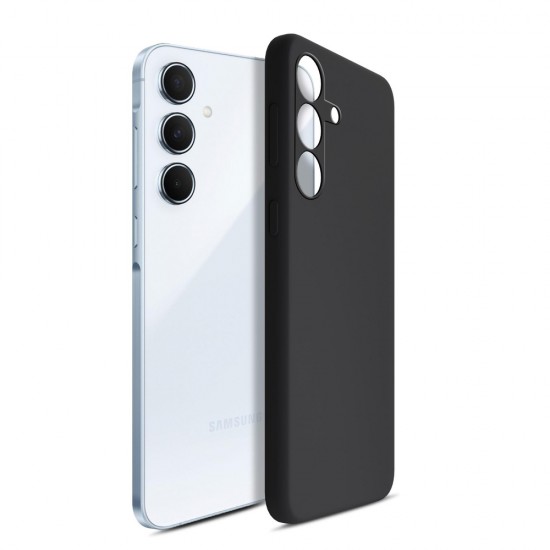 3mk Silicone Case for Samsung Galaxy A55 5G - Black