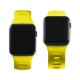 3mk Silicone Watch Strap for Apple Watch 38 / 40 / 41 mm - yellow
