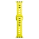 3mk Silicone Watch Strap for Apple Watch 38 / 40 / 41 mm - yellow