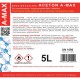 Acetone solvent remover A-MAX 5L