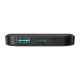 Powerbank Joyroom JR-W020 Mini 5000mAh USB-A USB-C inductive 20W - black + USB-C / USB-C cable