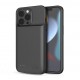 Tech-Protect PowerCase case for iPhone 13 / 13 Pro with 4800mAh power bank - black