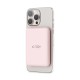Tech-Protect LifeMag PB10 Powerbank with MagSafe 5000mAh 15W USB-C port - pink + USB-C cable