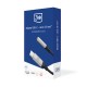 3mk USB-C adapter - 3.5 mm minijack - silver