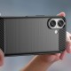 Carbon Case for iPhone 16 Silicone Case - Black