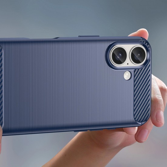 Carbon Case for iPhone 16 Plus - Blue