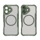 Leading Series MagSafe Silicone Case for iPhone 16 - Green
