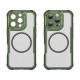 Leading Series MagSafe Silicone Case for iPhone 16 Pro Max - Green