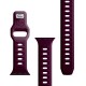 3mk Silicone Watch Strap for Apple Watch 38 / 40 / 41 mm - Burgundy