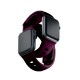 3mk Silicone Watch Strap for Apple Watch 38 / 40 / 41 mm - Burgundy