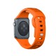 3mk Silicone Watch Strap for Apple Watch 42 / 44 / 45 / 49 mm - orange
