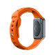3mk Silicone Watch Strap for Apple Watch 42 / 44 / 45 / 49 mm - orange