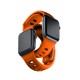 3mk Silicone Watch Strap for Apple Watch 42 / 44 / 45 / 49 mm - orange