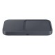 Samsung Duo EP-P5400TBEGEU 15W inductive charger with mains charger and power cable - black