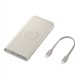 Powerbank Samsung EB-U2510XUEGEU inductive 10000 mAh 2x USB-C 25W SFC - beige