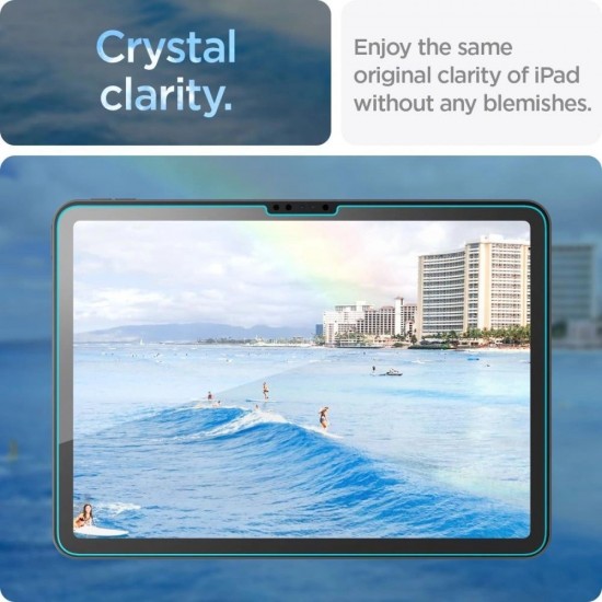 Spigen Glas.tR EZ Fit Tempered Glass for iPad Air 11
