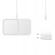 Samsung Wireless Charger Duo EP-P5400TWEGEU inductive charger 15W - white + mains charger + cable