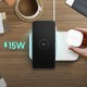 Samsung Wireless Charger Duo EP-P5400TWEGEU inductive charger 15W - white + mains charger + cable