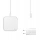 Samsung Wireless Charger Pad EP-P2400TWEGEU 15W inductive charger - white + mains charger