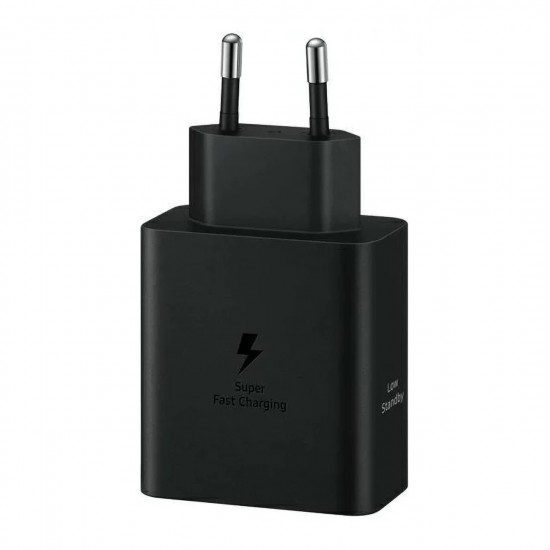 Samsung Power Adapter Duo EP-T5020XBEGEU network charger 2x USB-C 50W - black