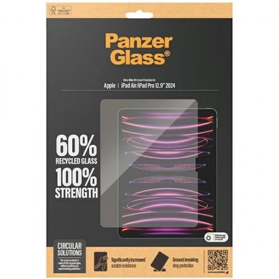 PanzerGlass Ultra-Wide Fit tempered glass for iPad Air 12.9