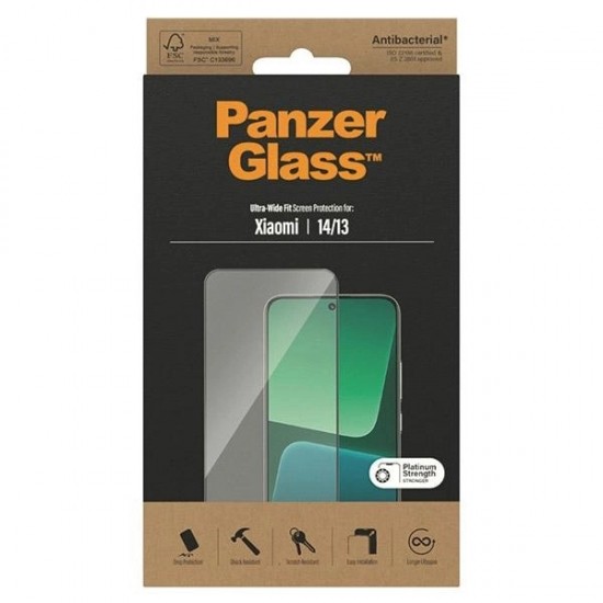 PanzerGlass Ultra-Wide Fit Tempered Glass for Xiaomi 14/13