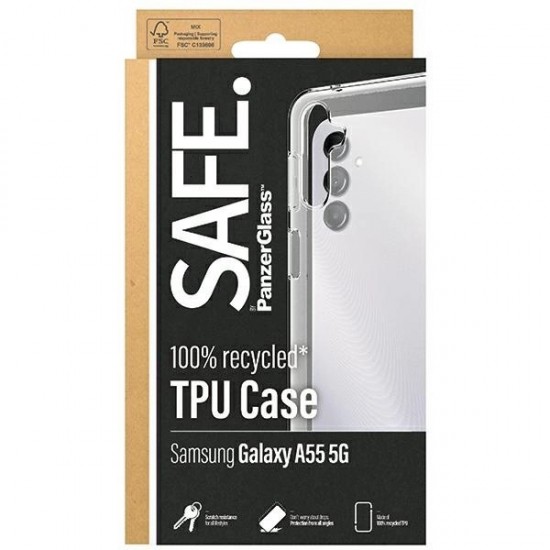 SAFE by PanzerGlass case for Samsung Galaxy A55 5G - transparent