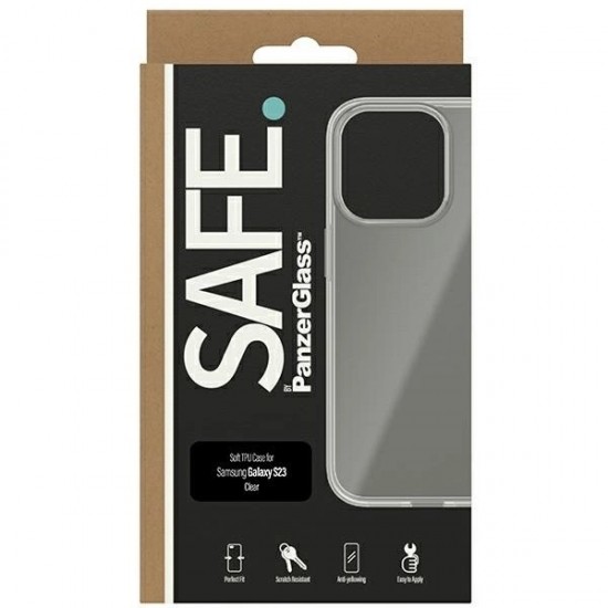 SAFE by PanzerGlass case for Samsung Galaxy S23 - transparent