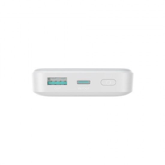 Joyroom JR-W020 Powerbank 20W 10000mAh MagSafe + USB-C - USB-C cable 0.25m - white