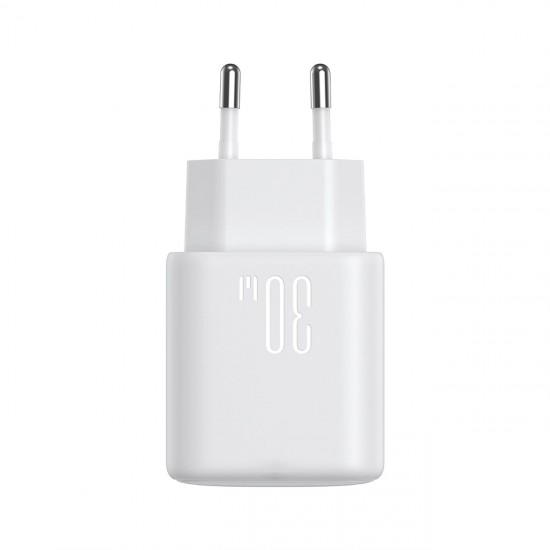 Joyroom JR-TCF24 USB-C PD 30W QC SFC network charger - white
