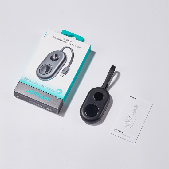 Joyroom JR-W09 3W Wireless Charging Power Bank with USB-C Cable for Apple Watch - Black