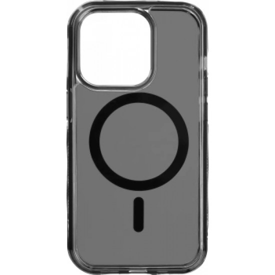 LAUT Crystal Matter - protective case for iPhone 14 Plus, compatible with MagSafe (black)