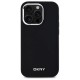 DKNY Plain Logo MagSafe iPhone 14 Pro Case - Black